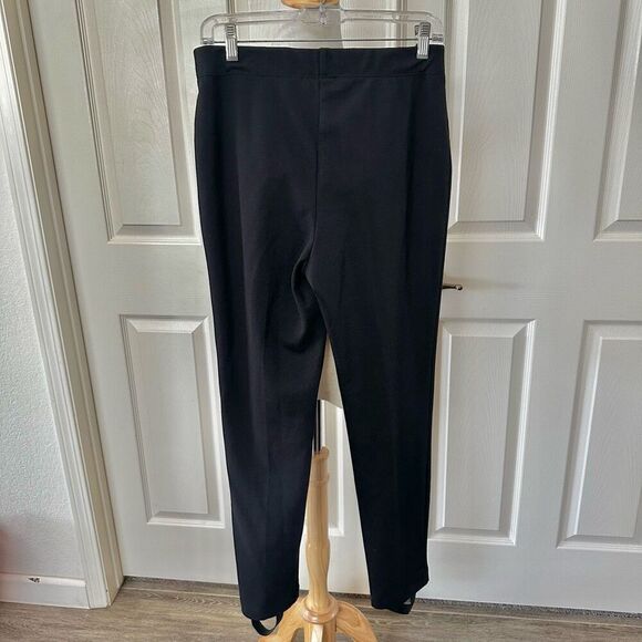 Style & Co black  Stretch stirrup pull on pants - Picture 3 of 7